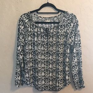 Faded Glory peasant top
